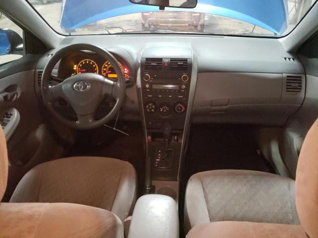 JTDBL40E199060123 - 2009 TOYOTA COROLLA BASE BLUE photo 8