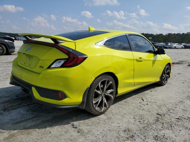 2HGFC3A53KH750005 - 2019 HONDA CIVIC SI ყვითელი ფოტო 3