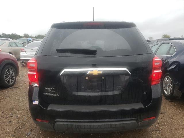 2GNALCEK7H1570835 - 2017 CHEVROLET EQUINOX LT BLACK photo 6