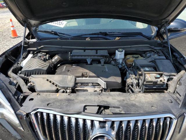 LRBFXASA5HD178538 - 2017 BUICK ENVISION PREFERRED შავი ფოტო 12