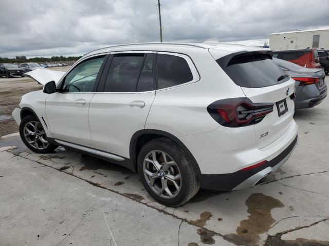 5UX43DP04R9T83342 - 2024 BMW X3 SDRIVE30I WHITE photo 2