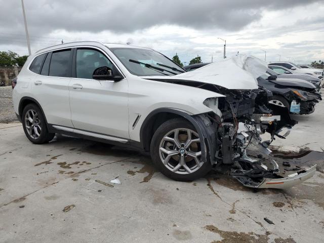 5UX43DP04R9T83342 - 2024 BMW X3 SDRIVE30I WHITE photo 4