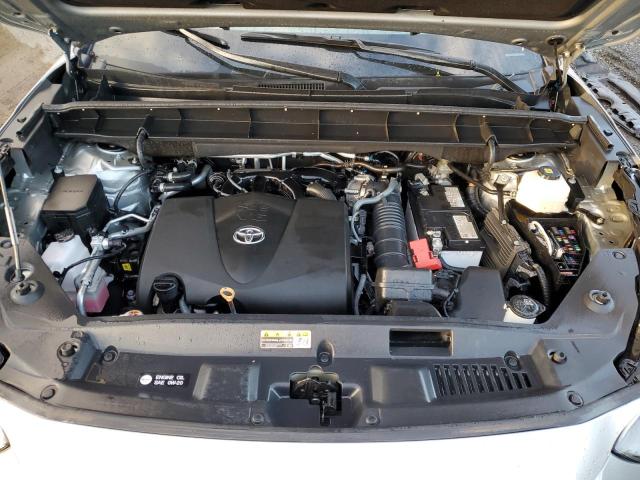 5TDGZRBH7NS172767 - 2022 TOYOTA HIGHLANDER XLE SILVER photo 12