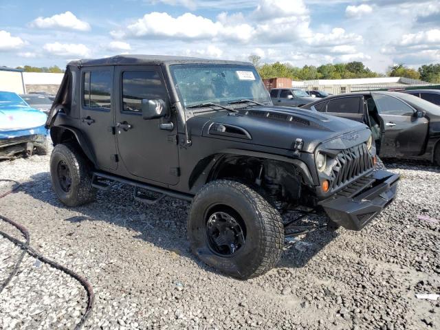 1C4BJWDG1CL274696 - 2012 JEEP WRANGLER U SPORT Siyah fotoğraf 4