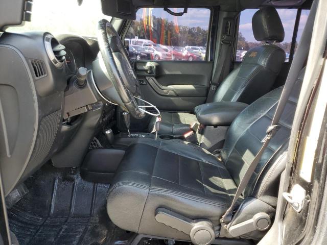 1C4BJWDG1CL274696 - 2012 JEEP WRANGLER U SPORT Siyah fotoğraf 7