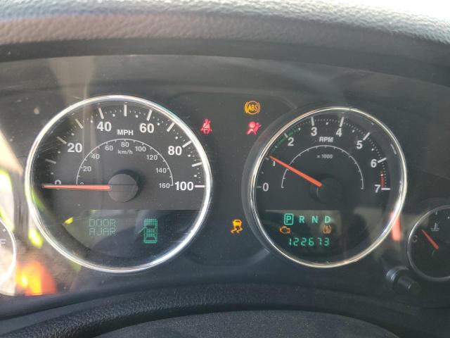 1C4BJWDG1CL274696 - 2012 JEEP WRANGLER U SPORT Siyah fotoğraf 9