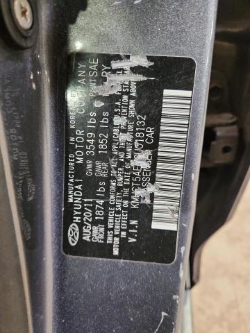 KMHCT5AE0CU018132 - 2012 HYUNDAI ACCENT GLS 灰色 照片 12