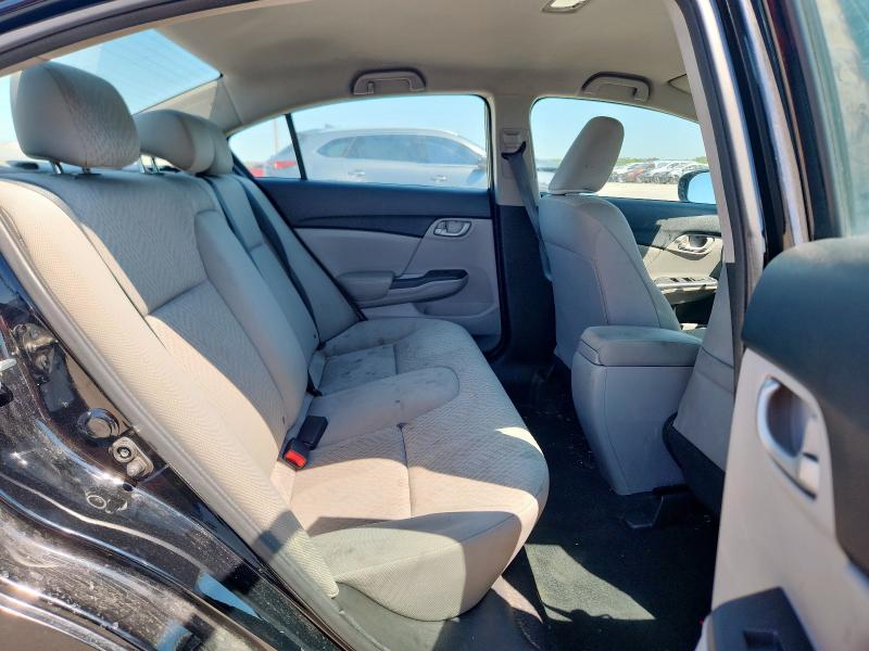 19XFB2F50EE062886 - 2014 HONDA CIVIC LX BLACK photo 10