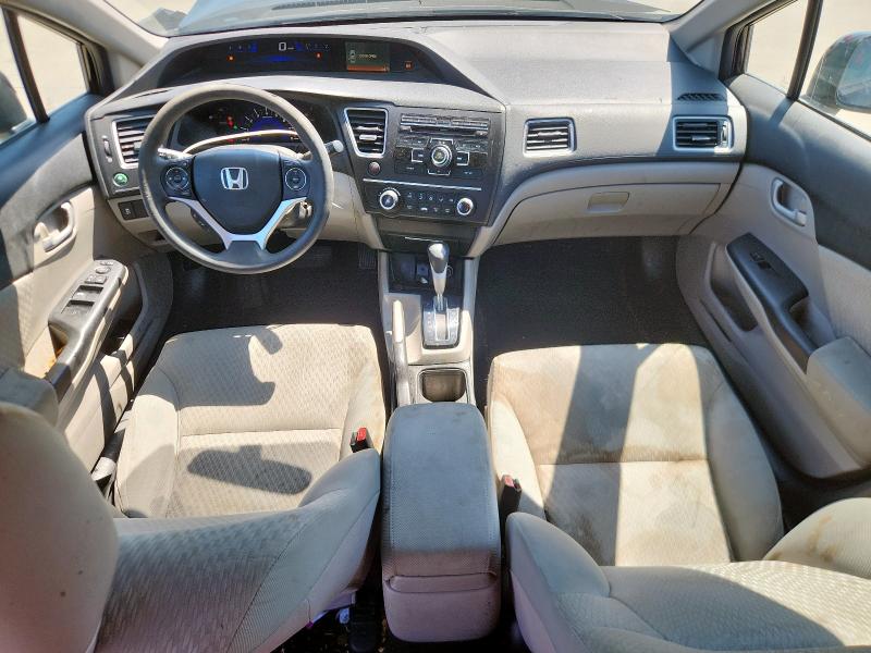 19XFB2F50EE062886 - 2014 HONDA CIVIC LX BLACK photo 8