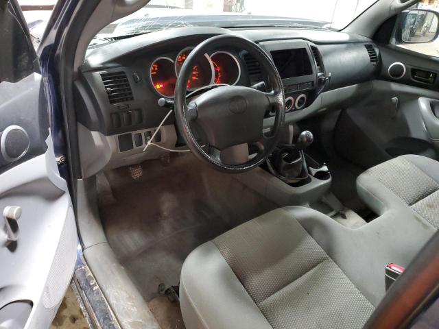 5TEPX42N07Z384799 - 2007 TOYOTA TACOMA BLUE photo 8