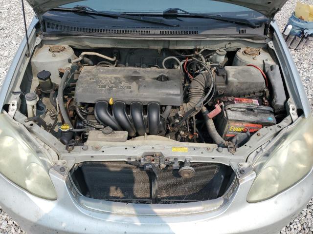 1NXBR32E23Z066745 - 2003 TOYOTA COROLLA CE SILVER photo 11