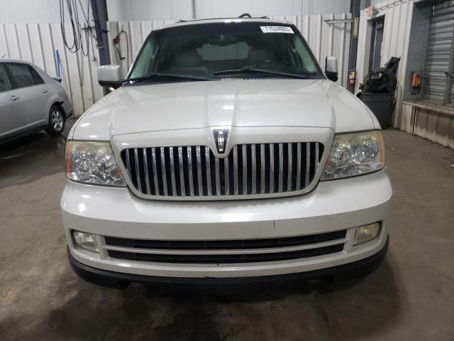 5LMFU285X5LJ10871 - 2005 LINCOLN NAVIGATOR 白色 照片 5