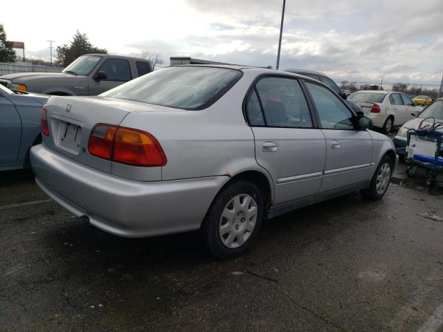 2HGEJ6615YH566072 - 2000 HONDA CIVIC BASE SILVER photo 3
