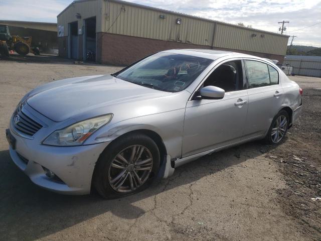 JN1CV6AR1BM407998 - 2011 INFINITI G37 SILVER photo 1