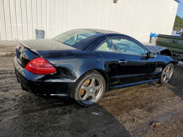 WDBSK75F63F021752 - 2003 MERCEDES-BENZ SL 500R BLACK photo 3