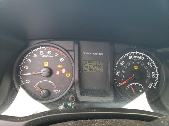 5TFAX5GNXGX058603 - 2016 TOYOTA TACOMA DOUBLE CAB WHITE photo 9