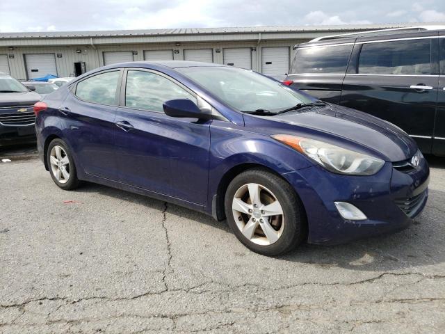 5NPDH4AE7DH407902 - 2013 HYUNDAI ELANTRA GLS BLUE photo 4