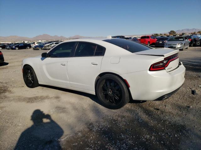 2C3CDXHG7FH789686 - 2015 DODGE CHARGER SXT WHITE photo 2