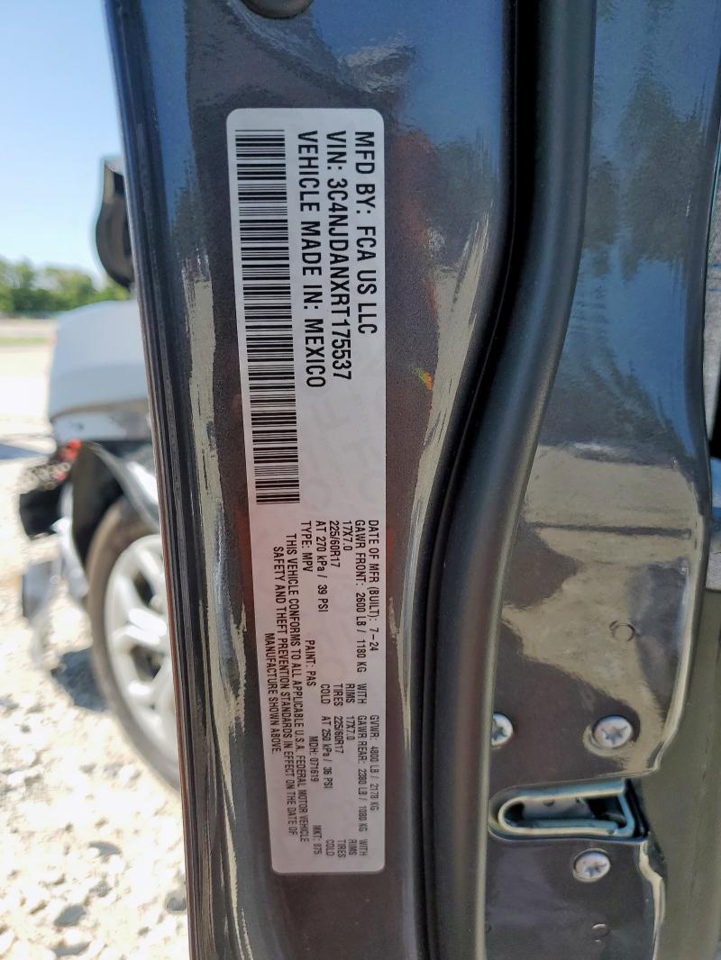 3C4NJDANXRT175537 - 2024 JEEP COMPASS SPORT 灰色 照片 14