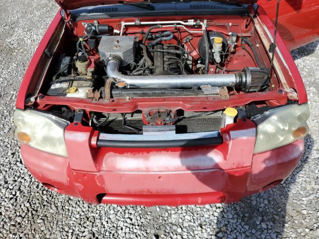 1N6DD26S31C364856 - 2001 NISSAN FRONTIER KING CAB XE RED photo 11