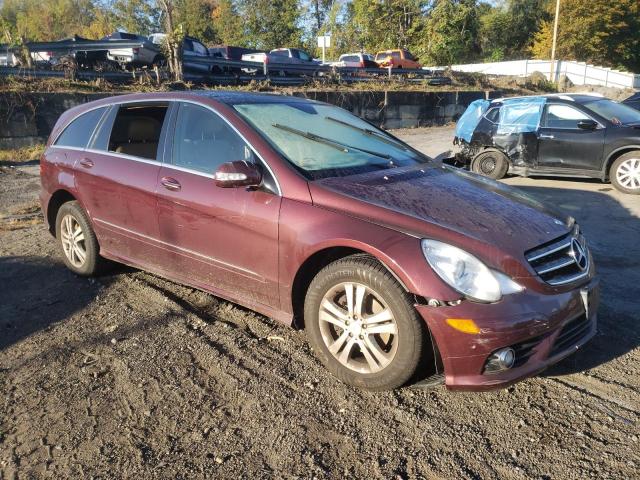 4JGCB65E39A093078 - 2009 MERCEDES-BENZ R 350 4MATIC BURGUNDY photo 4