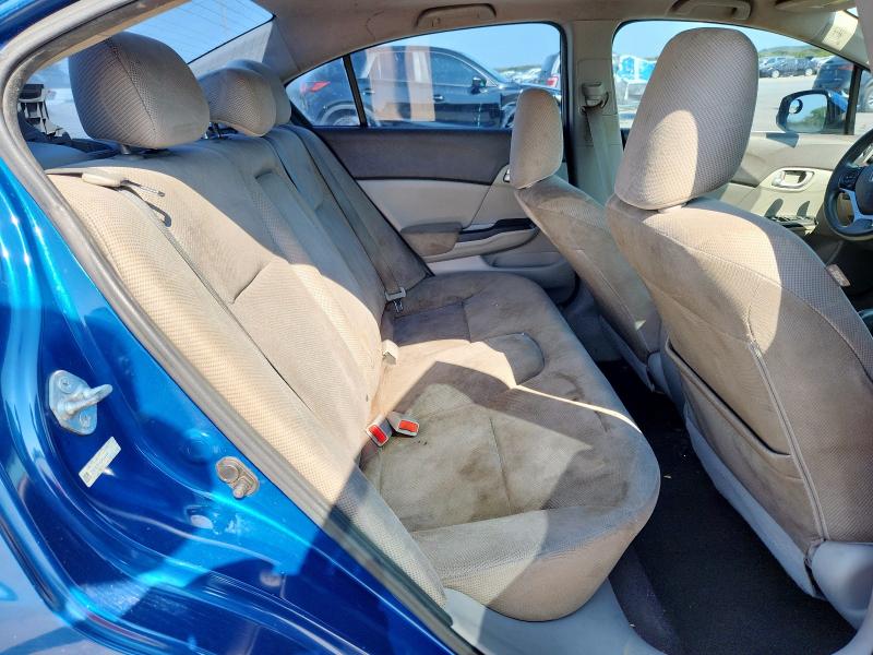 2HGFB2F84CH544869 - 2012 HONDA CIVIC EX BLUE photo 10