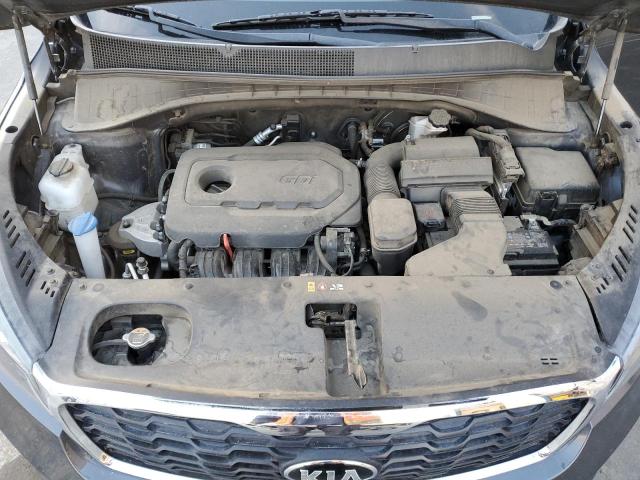 5XYPG4A39KG440533 - 2019 KIA SORENTO L CHARCOAL photo 12