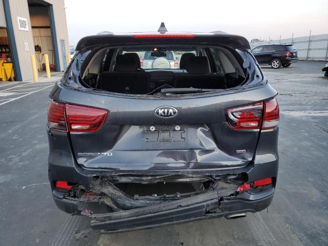 5XYPG4A39KG440533 - 2019 KIA SORENTO L CHARCOAL photo 6