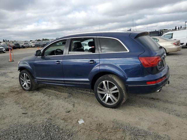 WA1LMAFE2ED001770 - 2014 AUDI Q7 PREMIUM PLUS BLUE photo 2