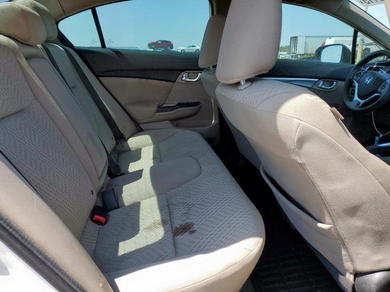 19XFB2F87FE029525 - 2015 HONDA CIVIC EX WHITE photo 10