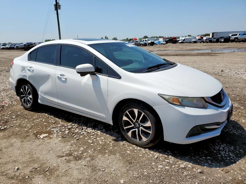 19XFB2F87FE029525 - 2015 HONDA CIVIC EX WHITE photo 4
