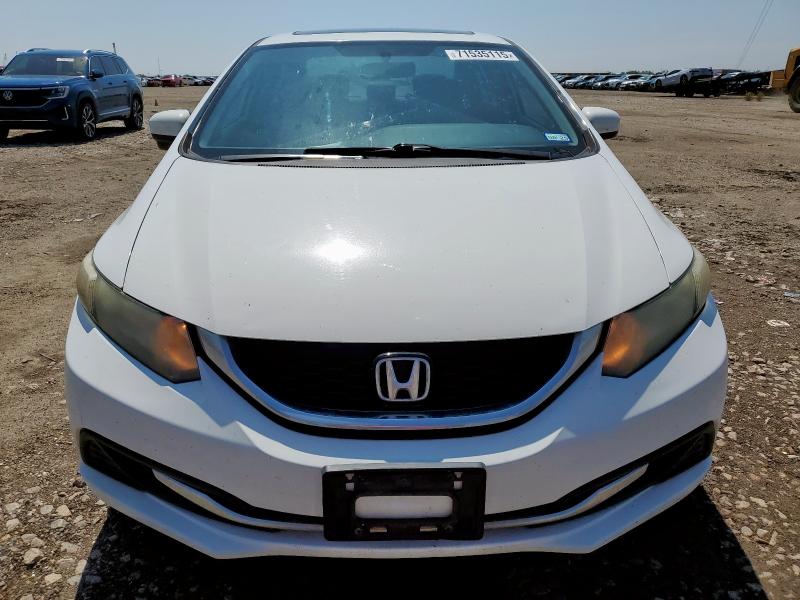 19XFB2F87FE029525 - 2015 HONDA CIVIC EX WHITE photo 5