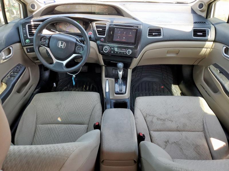 19XFB2F87FE029525 - 2015 HONDA CIVIC EX WHITE photo 8