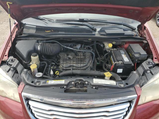 2A4RR8DG2BR609659 - 2011 CHRYSLER TOWN & COU TOURING L BURGUNDY photo 12