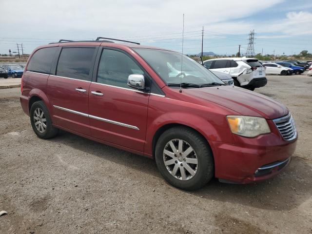 2A4RR8DG2BR609659 - 2011 CHRYSLER TOWN & COU TOURING L BURGUNDY photo 4