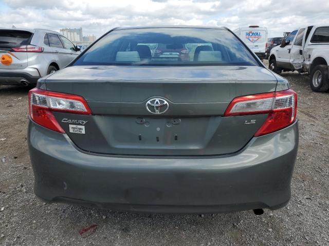 4T4BF1FK7CR165712 - 2012 TOYOTA CAMRY BASE GRAY photo 6