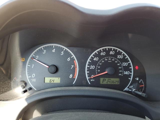 2T1BU4EE2BC580112 - 2011 TOYOTA COROLLA BASE Czerwony zdjęcie 9