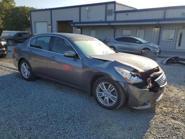 JN1DV6AP1BM603538 - 2011 INFINITI G25 BASE GRAY photo 4