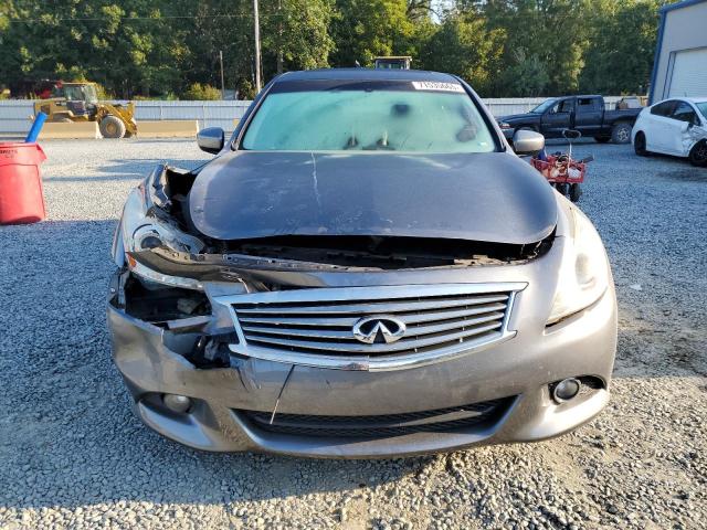 JN1DV6AP1BM603538 - 2011 INFINITI G25 BASE GRAY photo 5