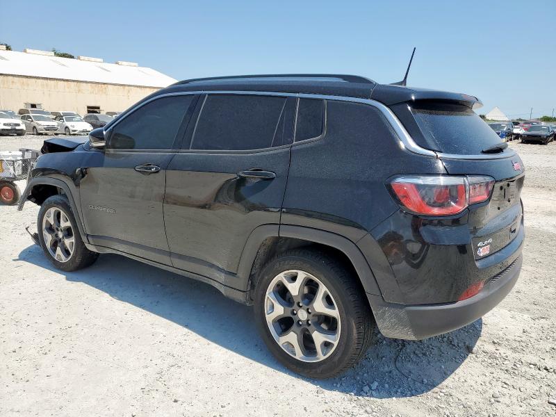 3C4NJDCB7KT796078 - 2019 JEEP COMPASS LIMITED أسود صورة 2