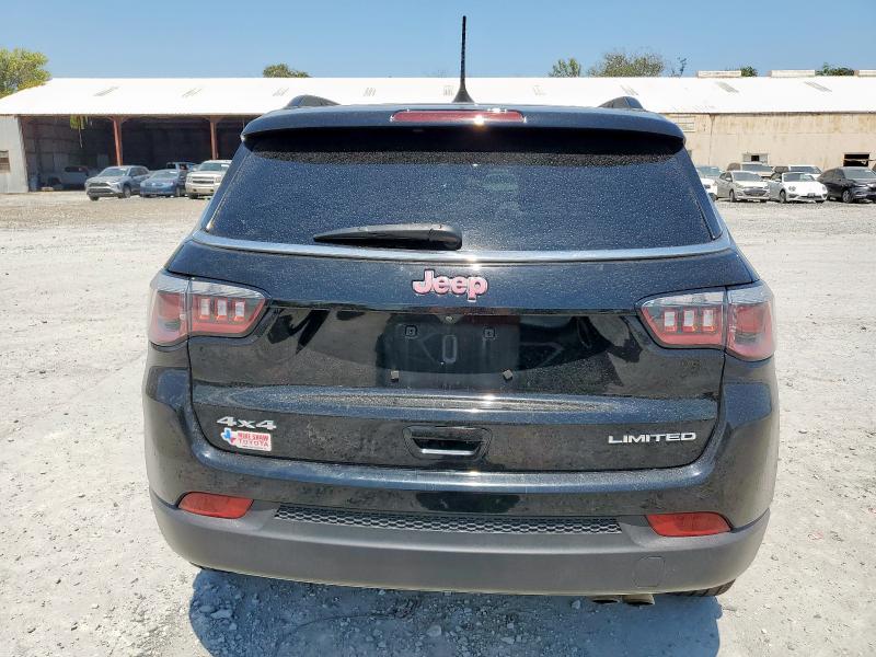 3C4NJDCB7KT796078 - 2019 JEEP COMPASS LIMITED أسود صورة 6