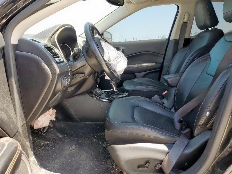 3C4NJDCB7KT796078 - 2019 JEEP COMPASS LIMITED أسود صورة 7