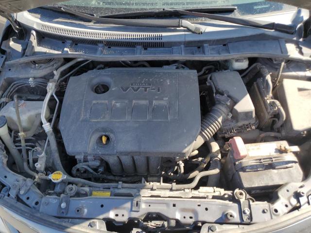 5YFBU4EE9DP140908 - 2013 TOYOTA COROLLA BASE رمادي صورة 11