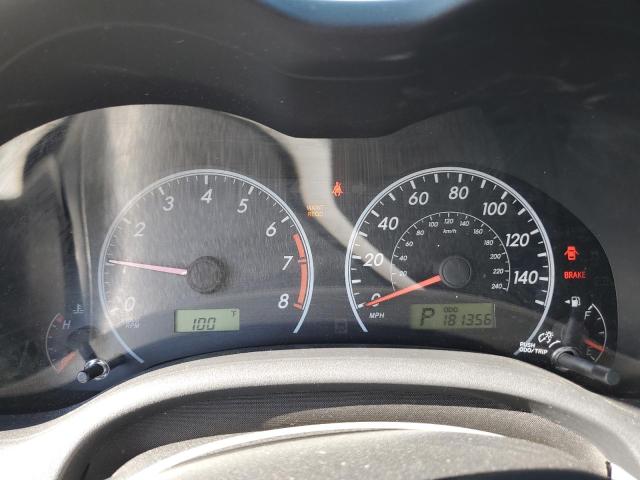 5YFBU4EE9DP140908 - 2013 TOYOTA COROLLA BASE رمادي صورة 9