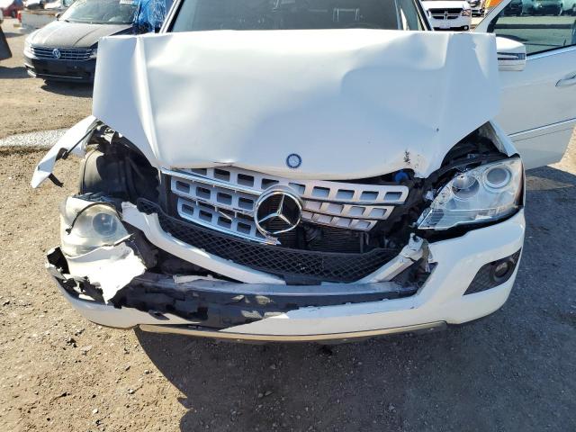 4JGBB5GB6BA648023 - 2011 MERCEDES-BENZ ML 350 WHITE photo 12