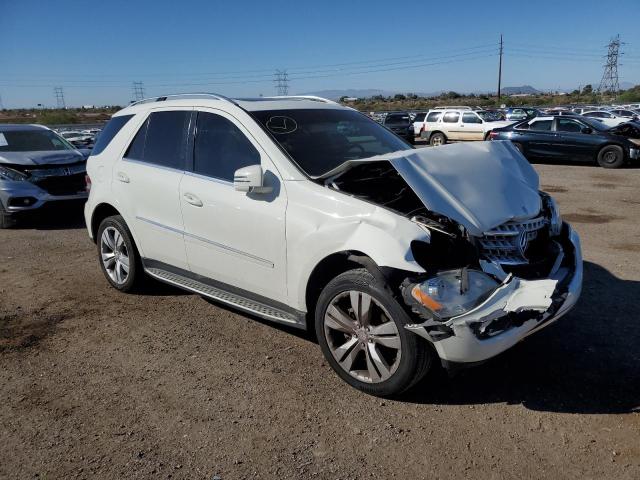 4JGBB5GB6BA648023 - 2011 MERCEDES-BENZ ML 350 WHITE photo 4