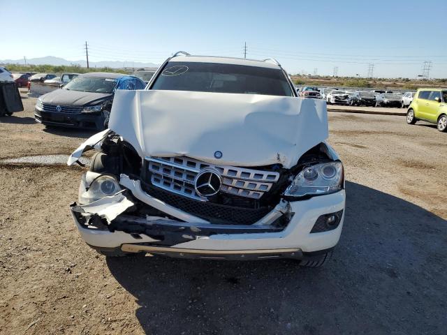 4JGBB5GB6BA648023 - 2011 MERCEDES-BENZ ML 350 WHITE photo 5