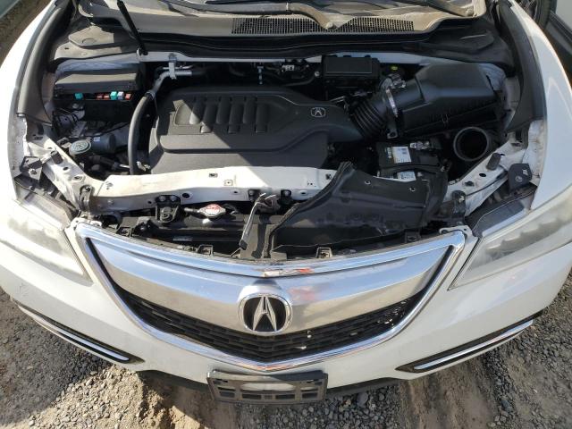 5FRYD4H46FB023670 - 2015 ACURA MDX TECHNOLOGY Weiß Foto 12