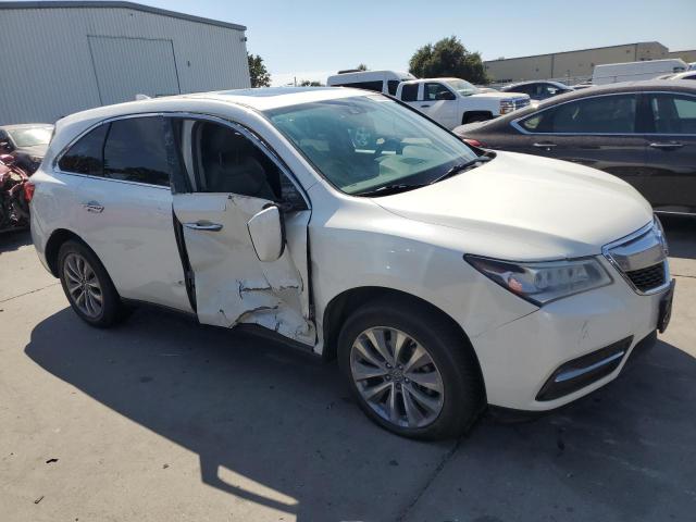 5FRYD4H46FB023670 - 2015 ACURA MDX TECHNOLOGY Weiß Foto 4