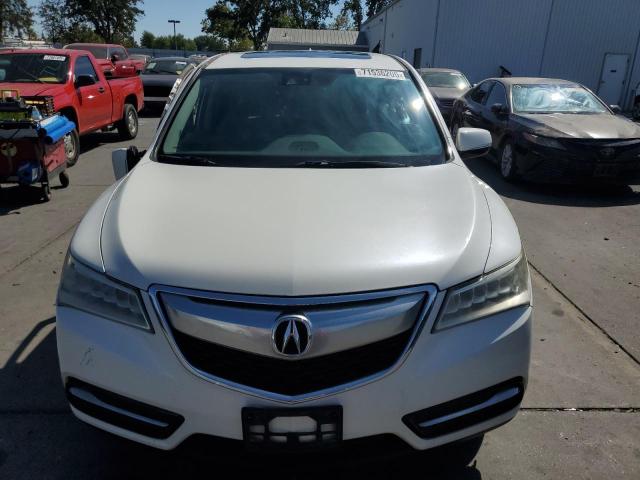5FRYD4H46FB023670 - 2015 ACURA MDX TECHNOLOGY Weiß Foto 5